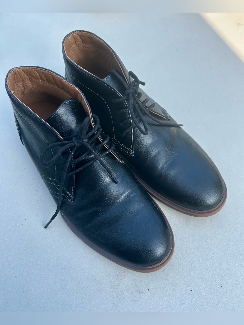 Sonoma Goods For Life Aaron Men's Chukka Boots Black Sz. 8.5